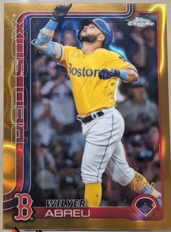 Wilyer Abreu [Gold Lava Refractor] #USC118