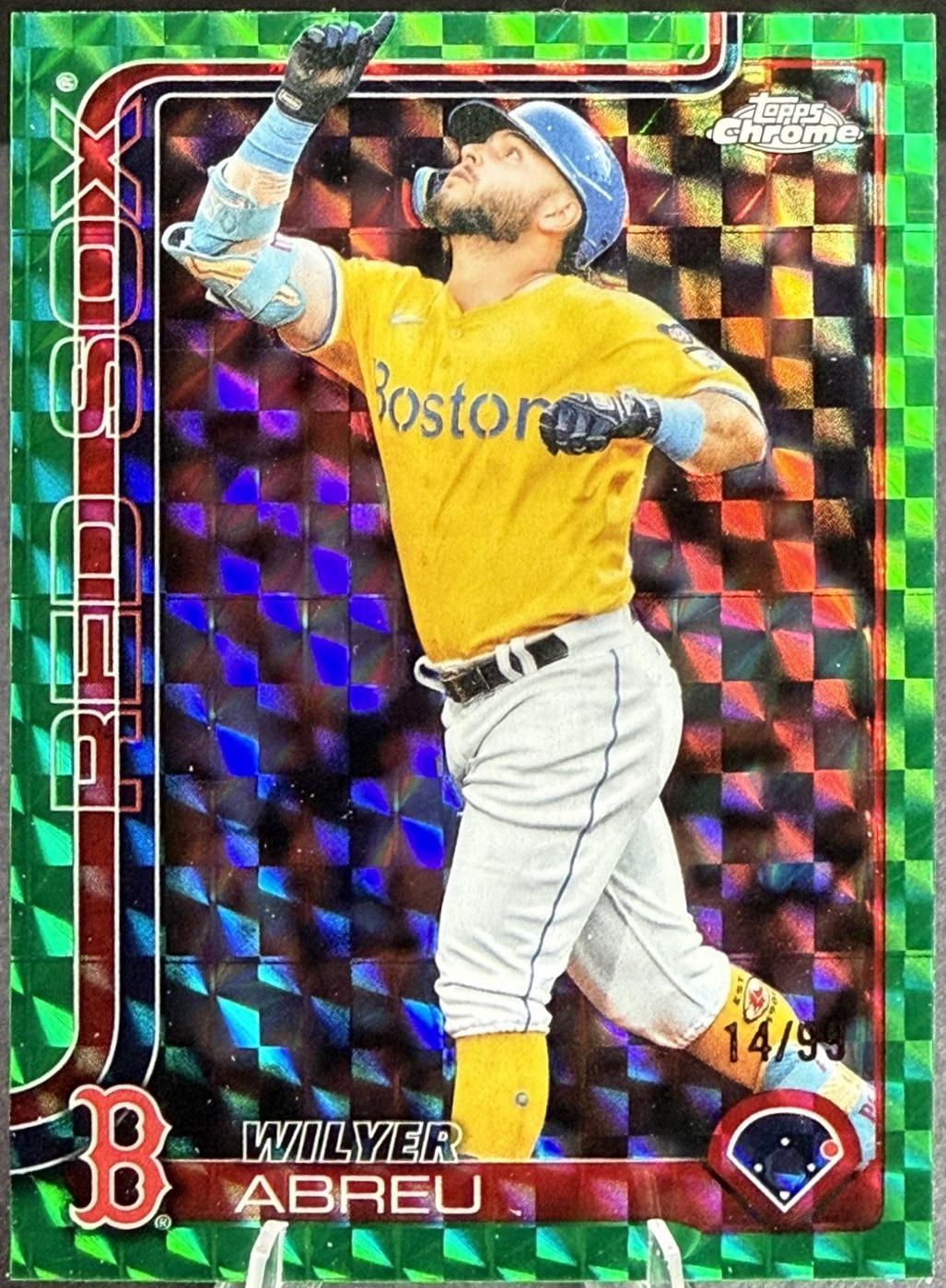 Wilyer Abreu [Green Geometric Refractor] #USC118
