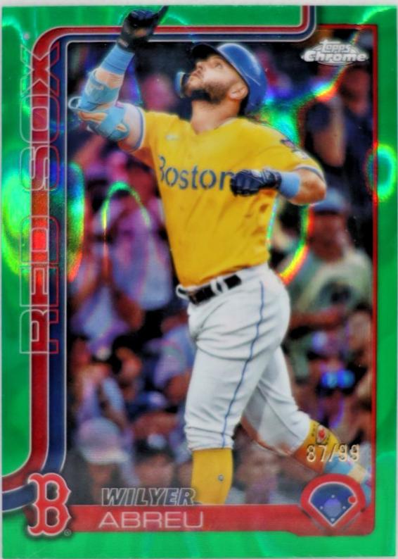 Wilyer Abreu [Green Lava Refractor] #USC118