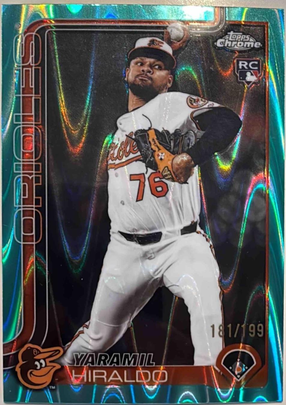 Yaramil Hiraldo [Aqua RayWave Refractor] #USC78