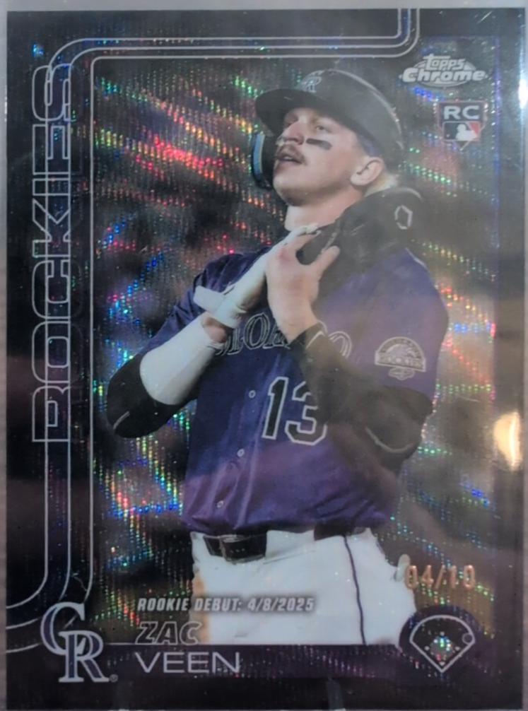 Zac Veen [Black Wave Refractor] #USC28