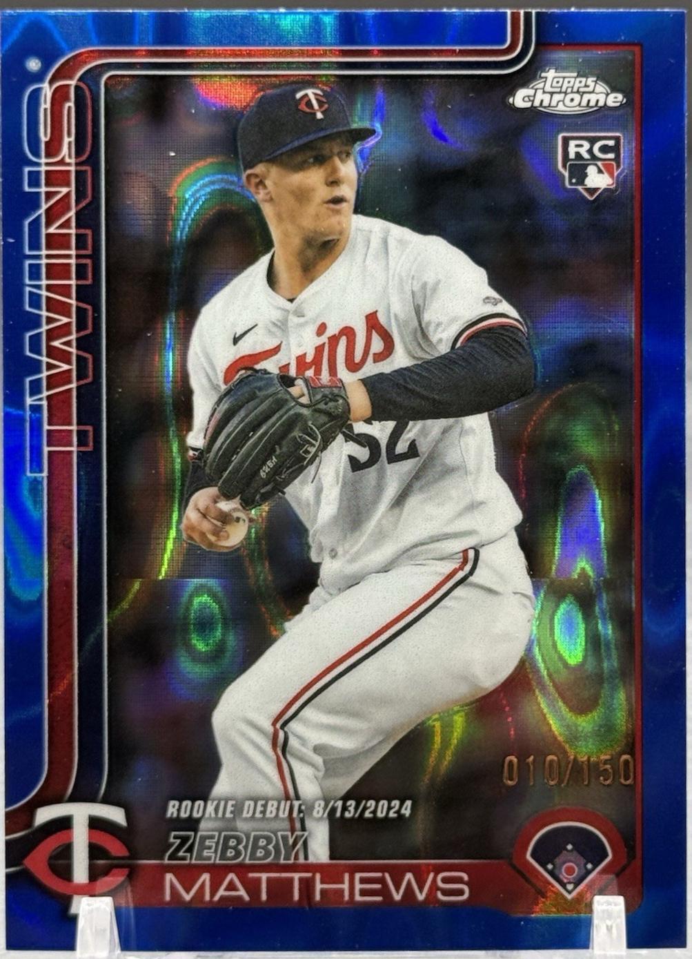 Zebby Matthews [Blue Lava Refractor] #USC171