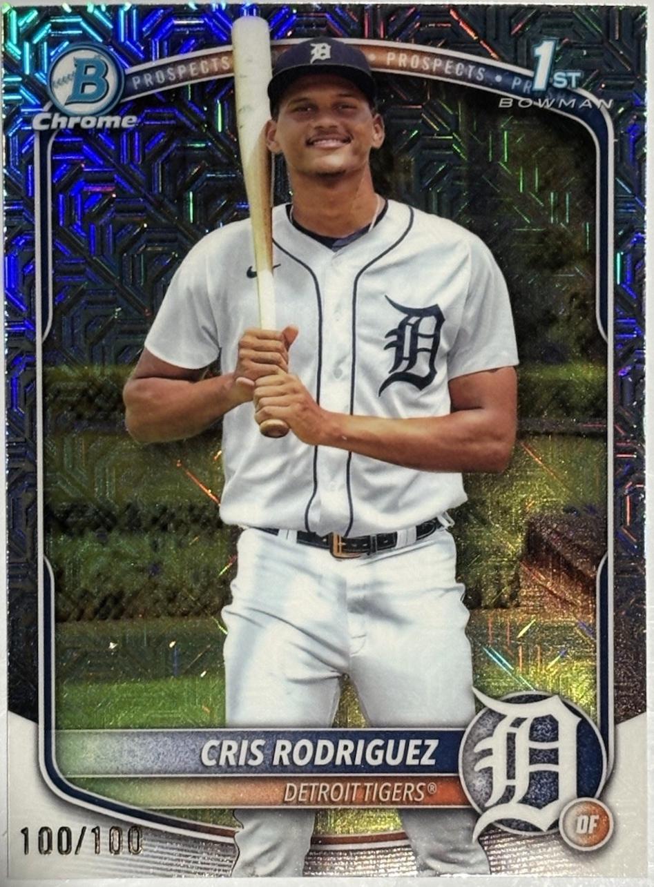 Cris Rodriguez [Steel Metal Mega Refractor] #BCP-250
