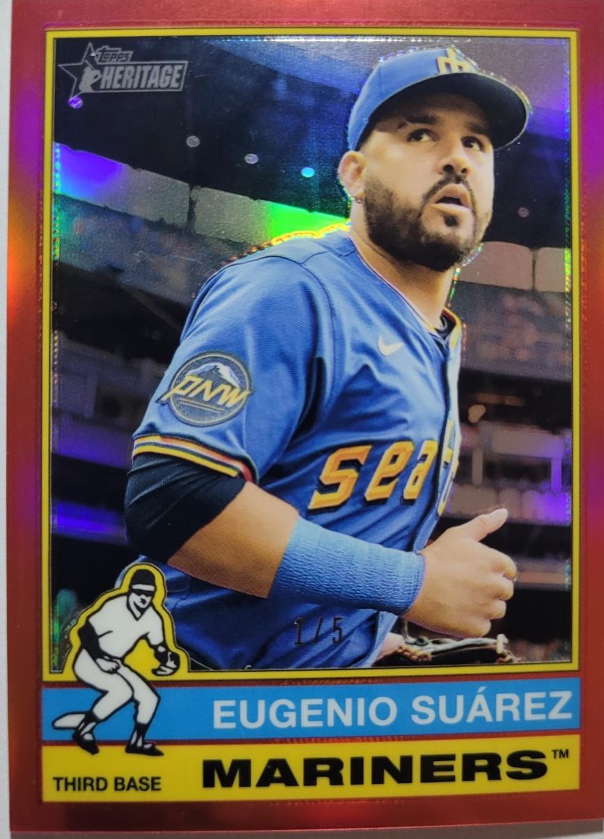 Eugenio Suarez [Red Chrome] #628