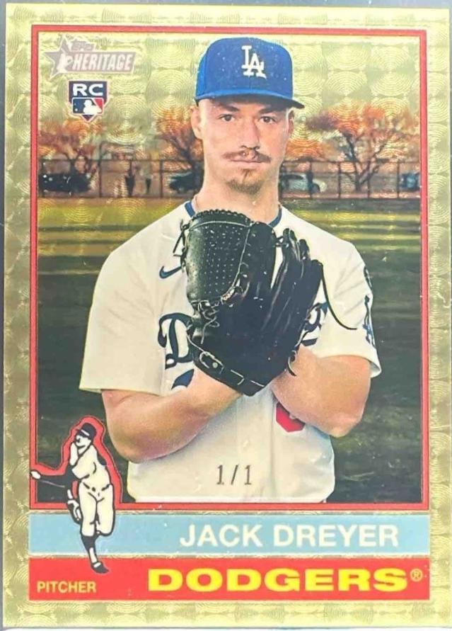 Jack Dreyer [Superfractor Chrome] #656