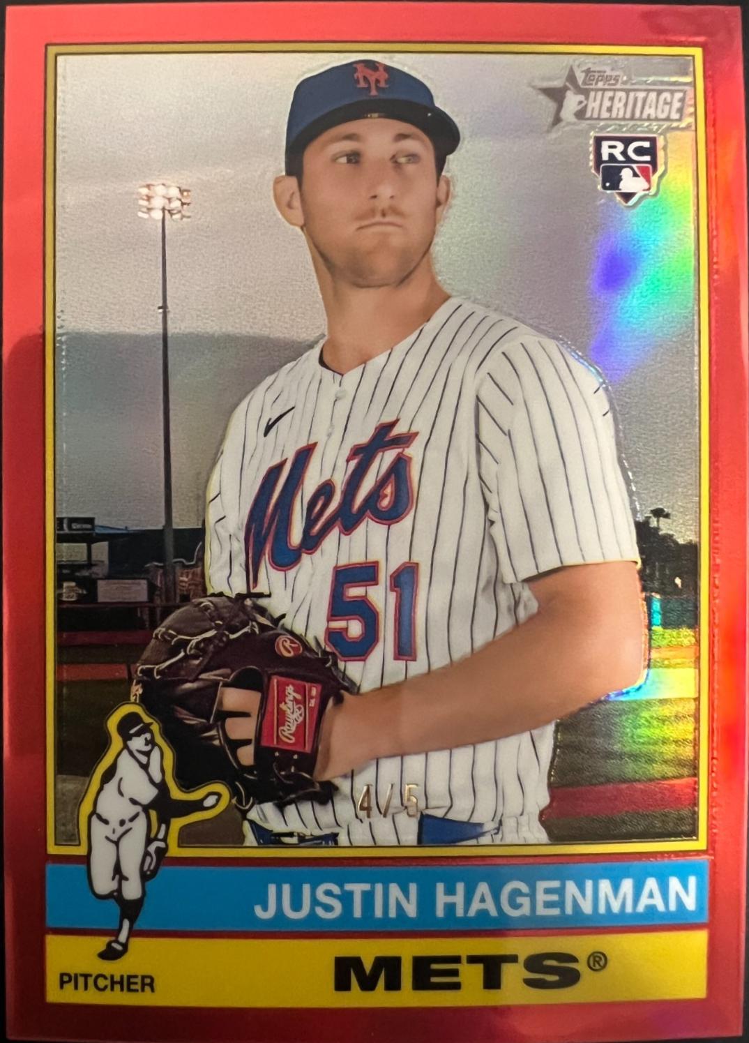 Justin Hagenman [Red Chrome] #596