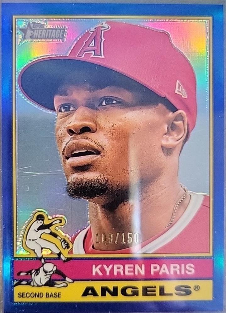 Kyren Paris [Blue Chrome] #528