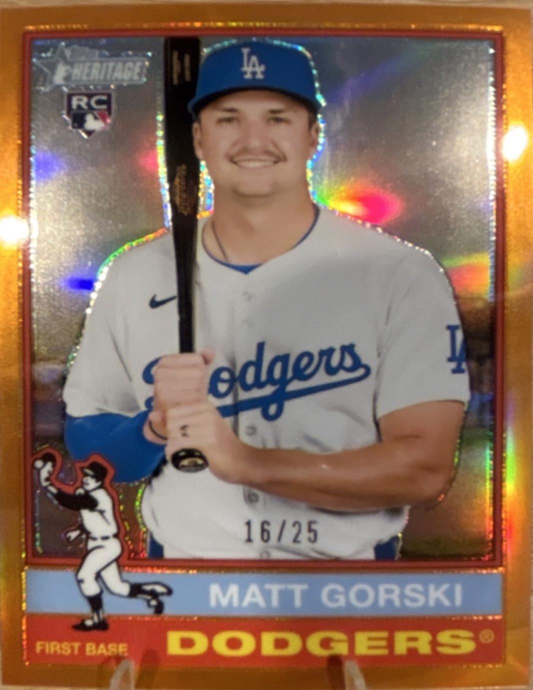 Matt Gorski [Orange Chrome] #555