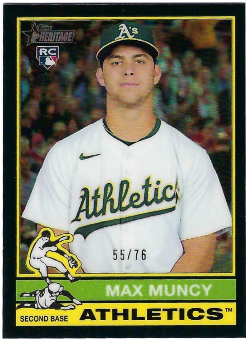 Max Muncy [Black Chrome] #525