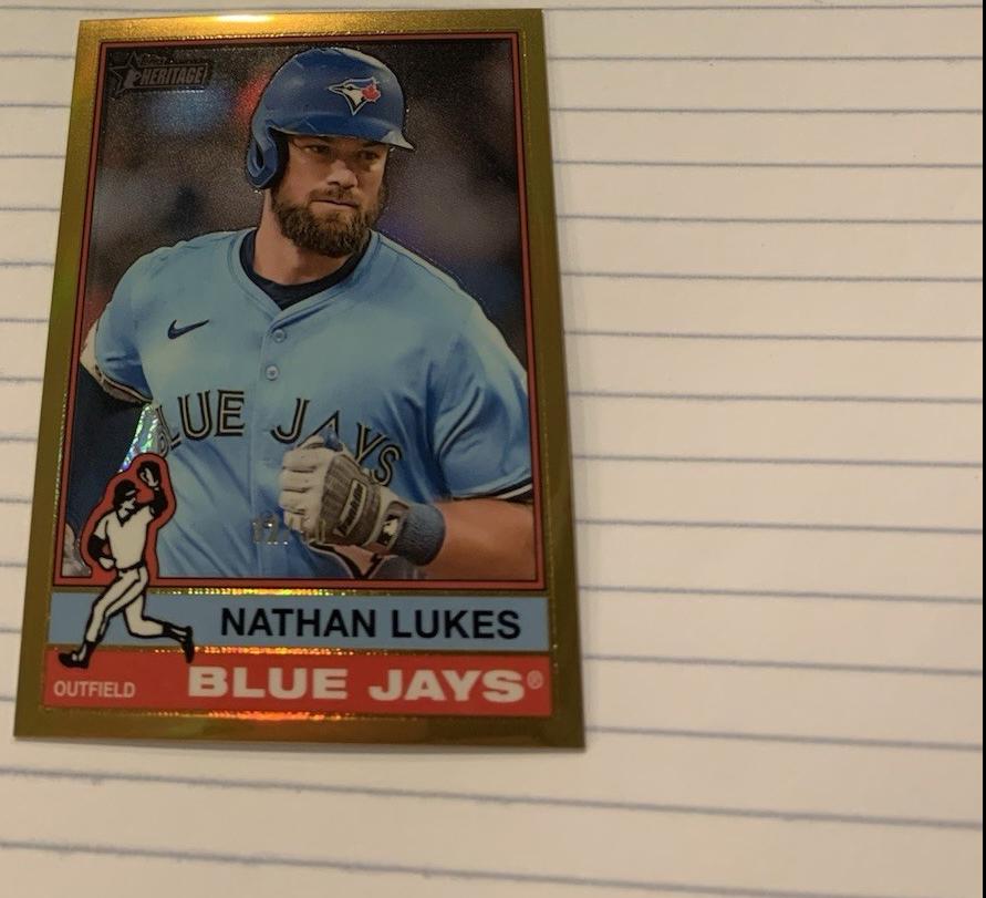 Nathan Lukes [Gold Chrome] #601