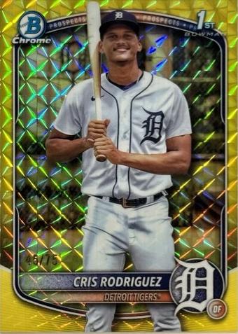 Cris Rodriguez [Yellow Geometric Refractor] #BCP-250