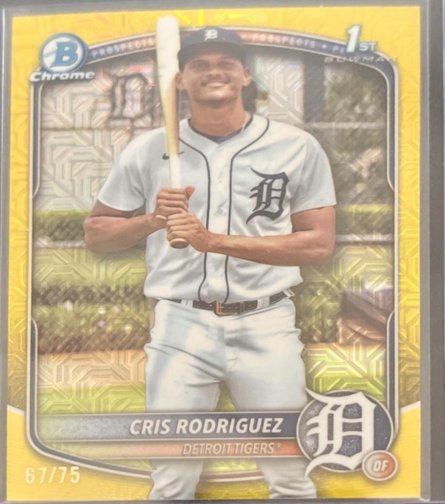 Cris Rodriguez [Yellow Mega Refractor] #BCP-250