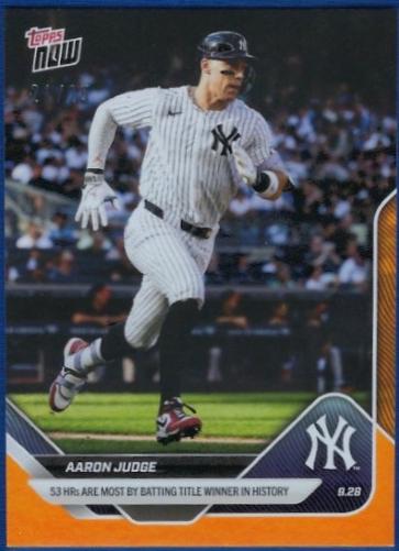 Aaron Judge [Orange Foil] #796