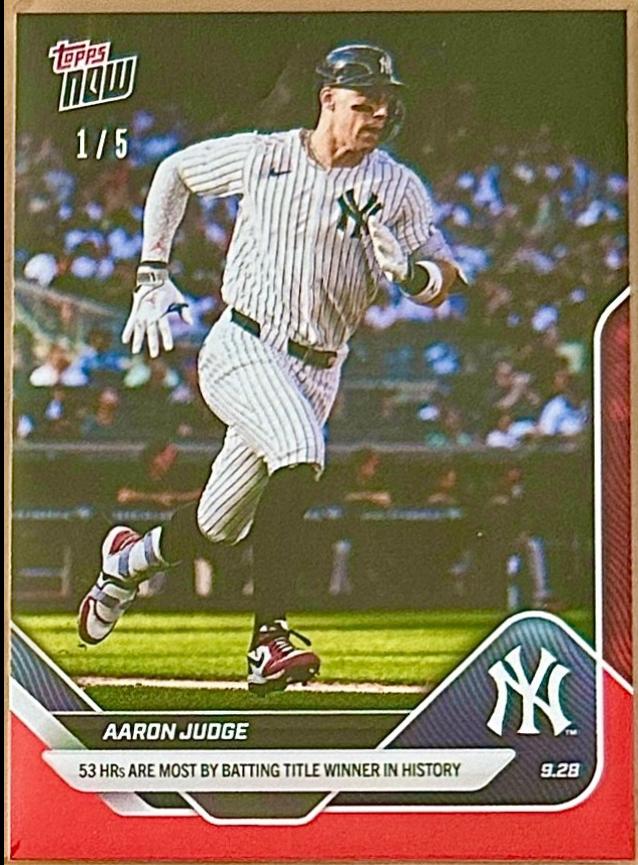 Aaron Judge [Red Foil] #796