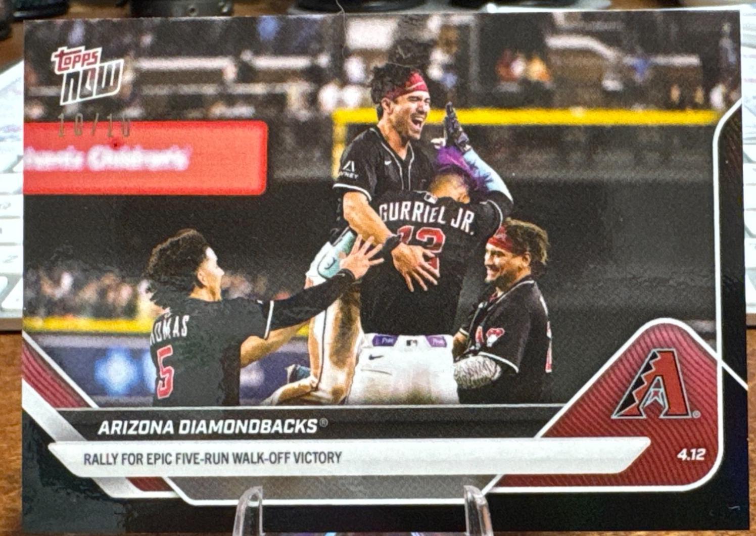 Arizona Diamondbacks [Black Foil] #64