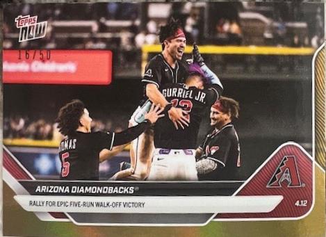 Arizona Diamondbacks [Gold Foil] #64