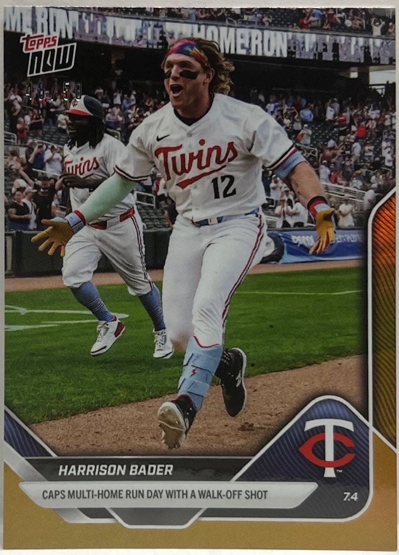 Harrison Bader [Gold Foil] #385