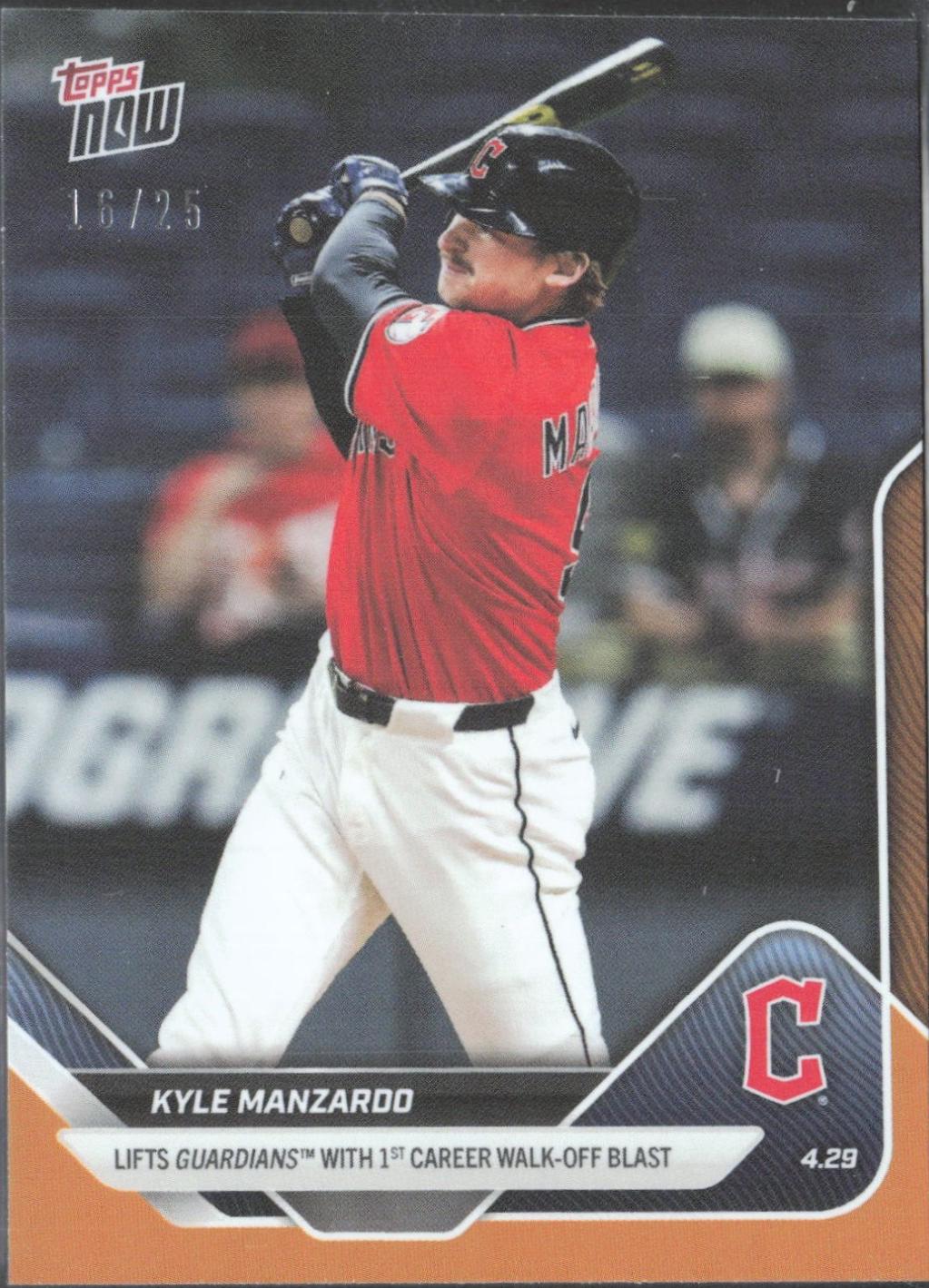 Kyle Manzardo [Orange Foil] #118