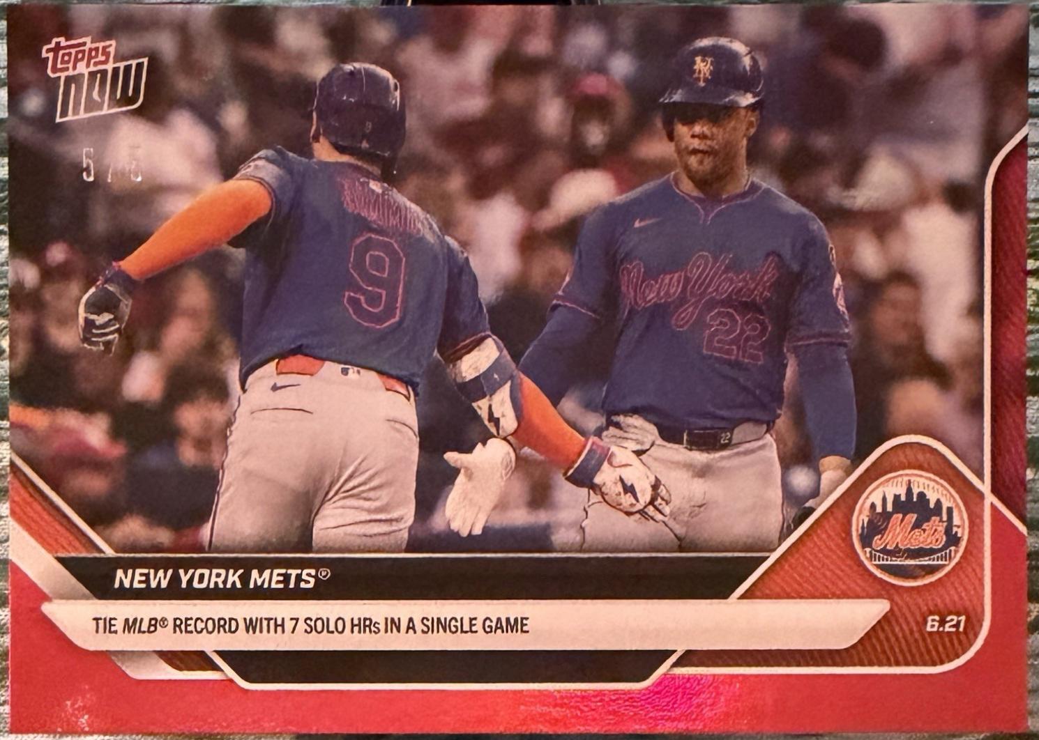 New York Mets [Red Foil] #333