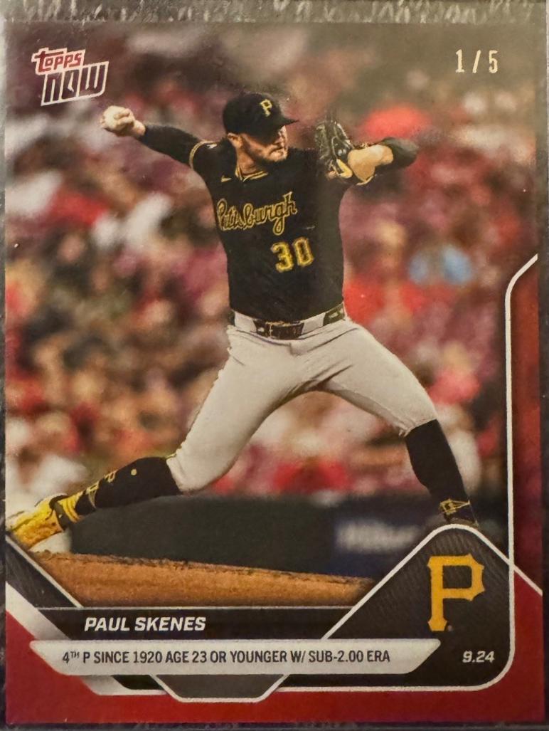 Paul Skenes [Red Foil] #763