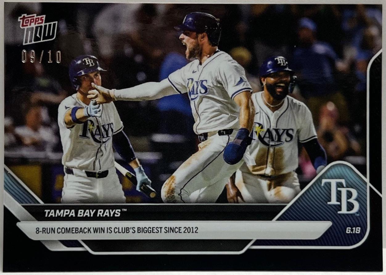Tampa Bay Rays [Black Foil] #316