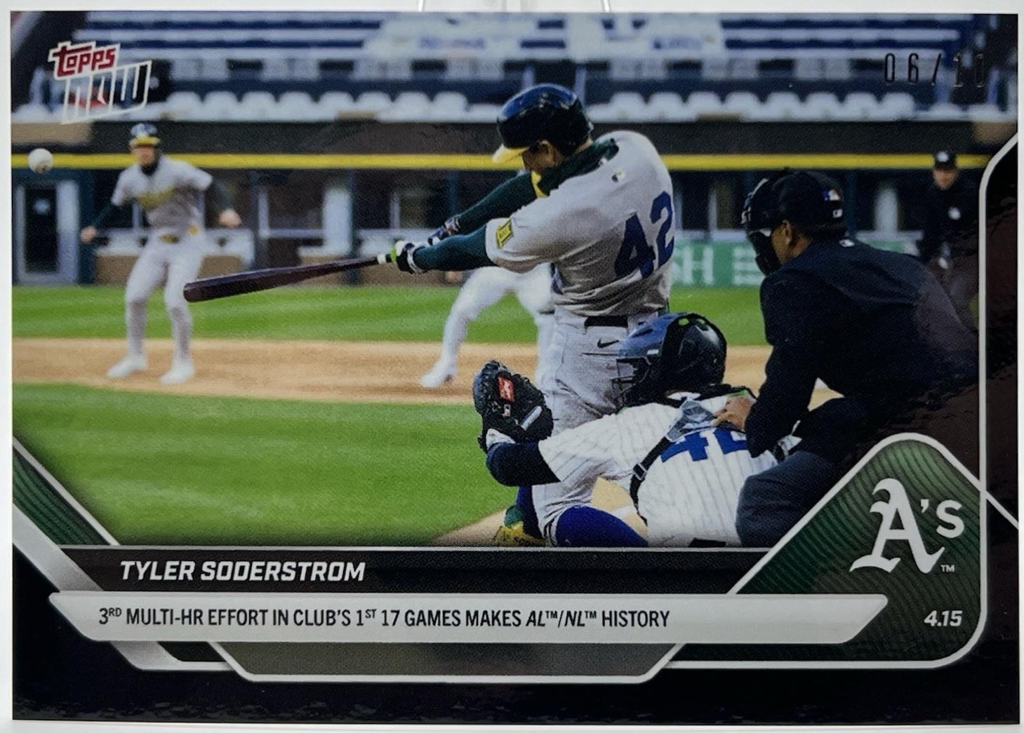 Tyler Soderstrom [Black Foil] #72