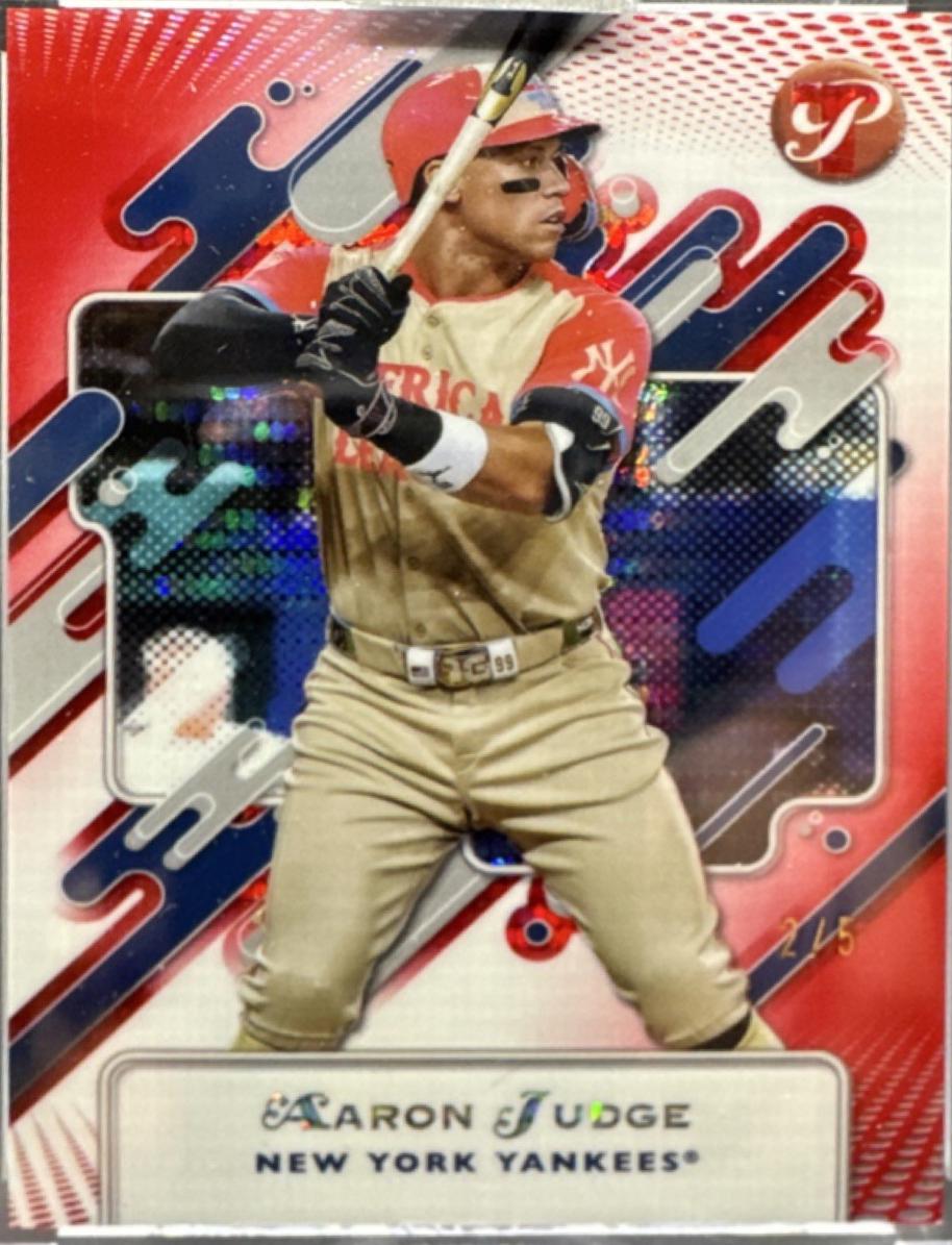 Aaron Judge [Encased Red Refractor] #300