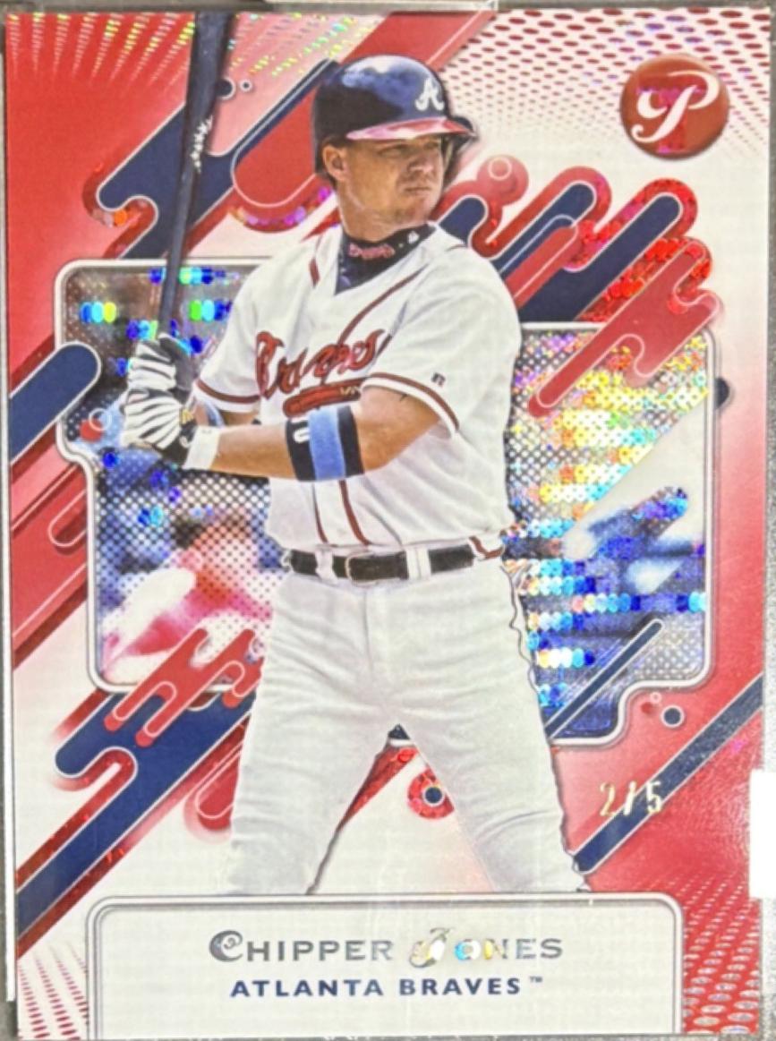 Chipper Jones [Red Refractor] #47