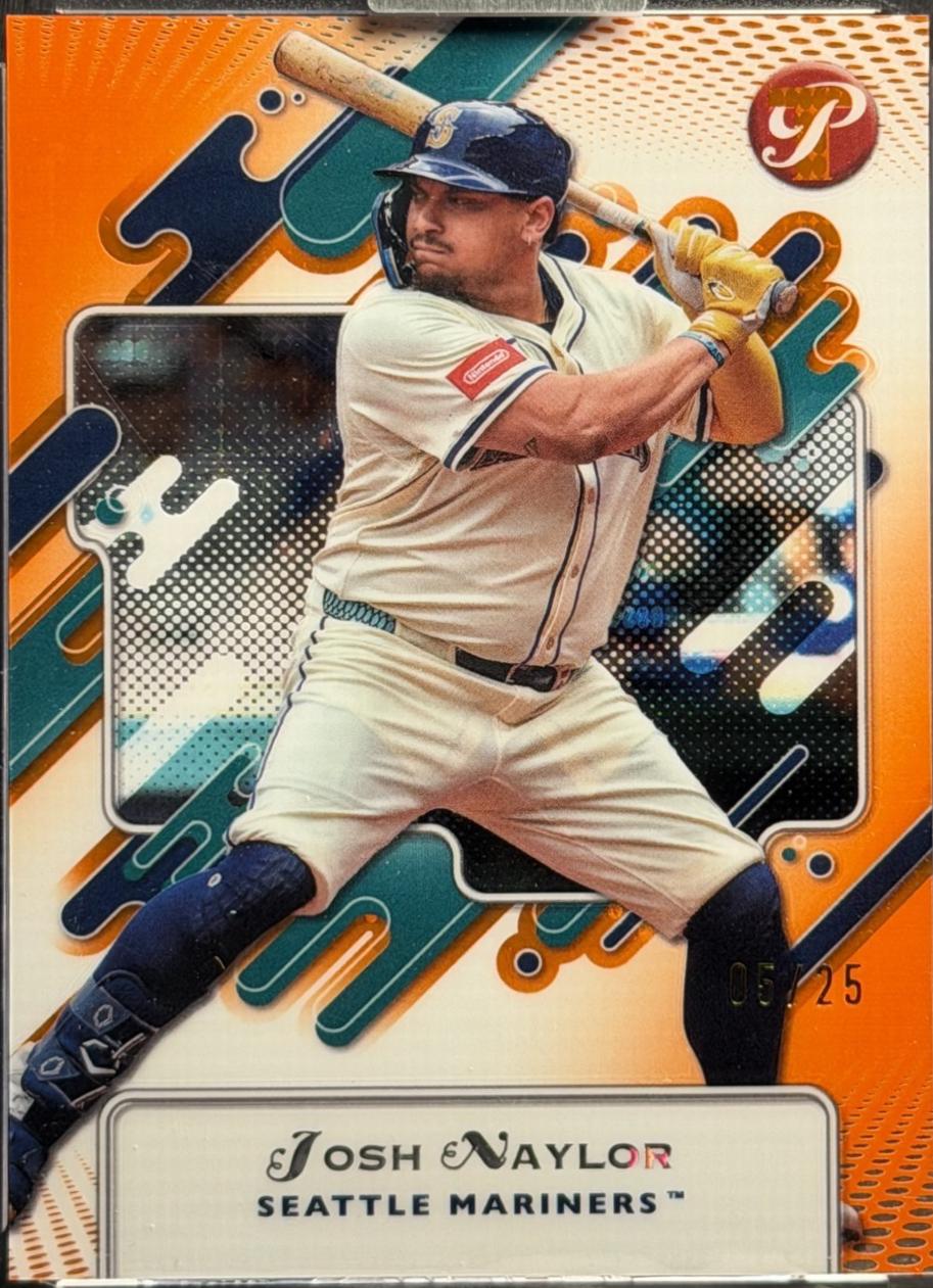 Josh Naylor [Encased Orange Refractor] #18
