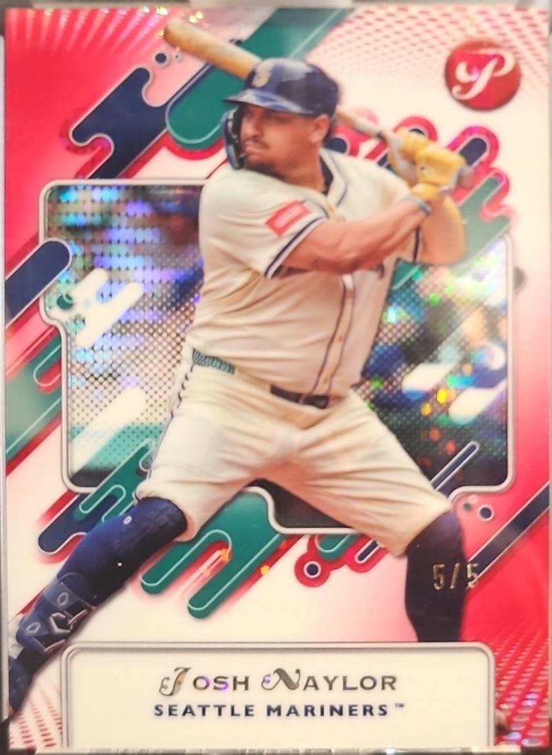 Josh Naylor [Encased Red Refractor] #18