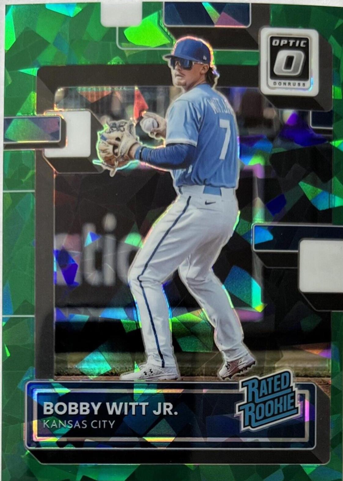 Bobby Witt Jr. [Cracked Ice Green] #98