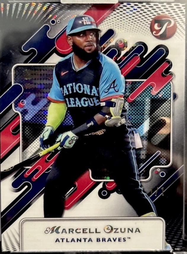 Marcell Ozuna [Encased Black Refractor] #265