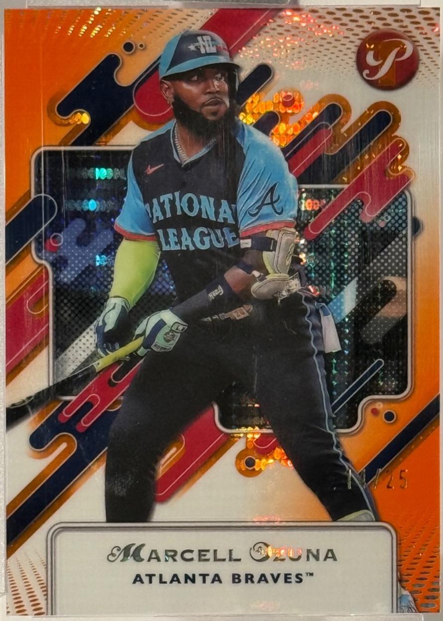 Marcell Ozuna [Encased Orange Refractor] #265