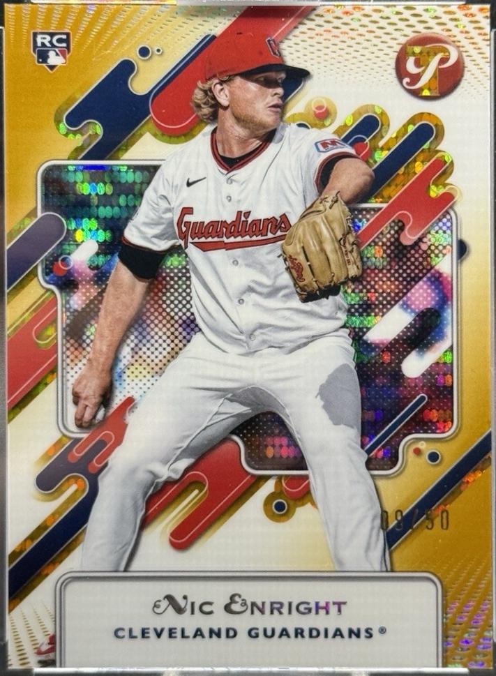 Nic Enright [Encased Gold Refractor] #9
