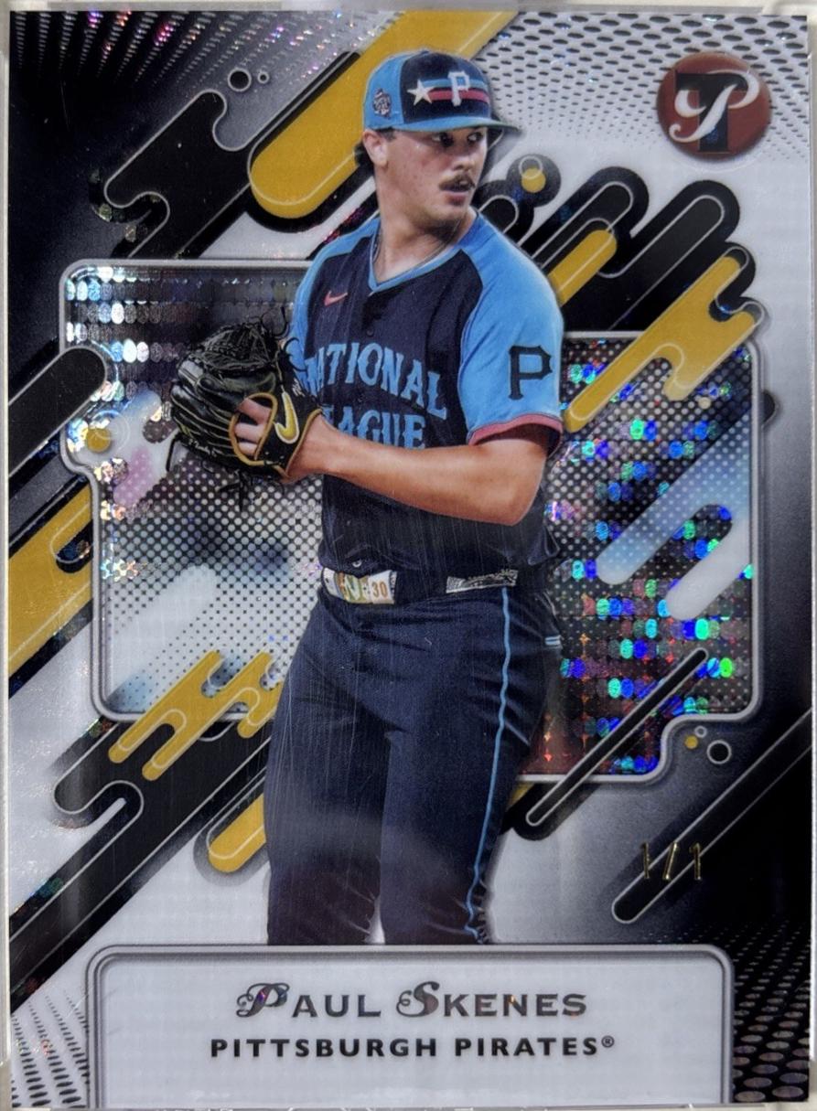 Paul Skenes [Encased Black Refractor] #285