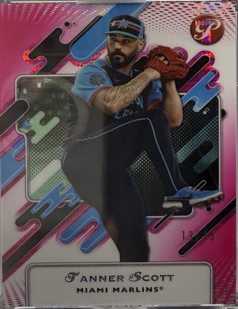 Tanner Scott [Encased Pink Refractor] #277