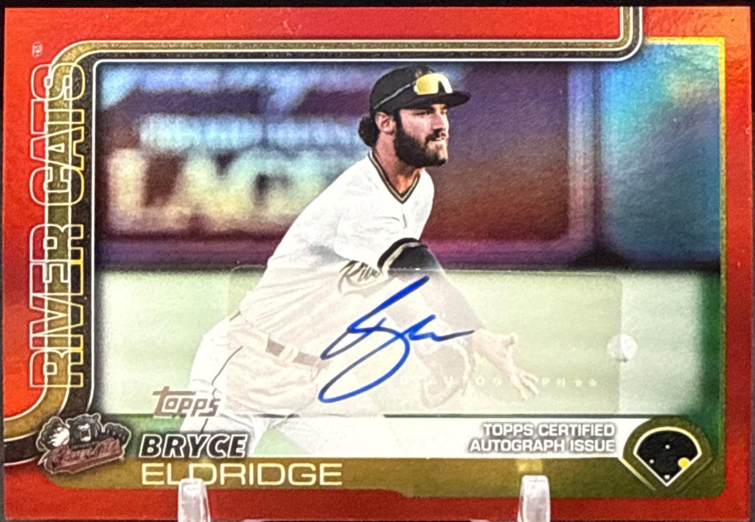 Bryce Eldridge [Red Autograph] #PD-196