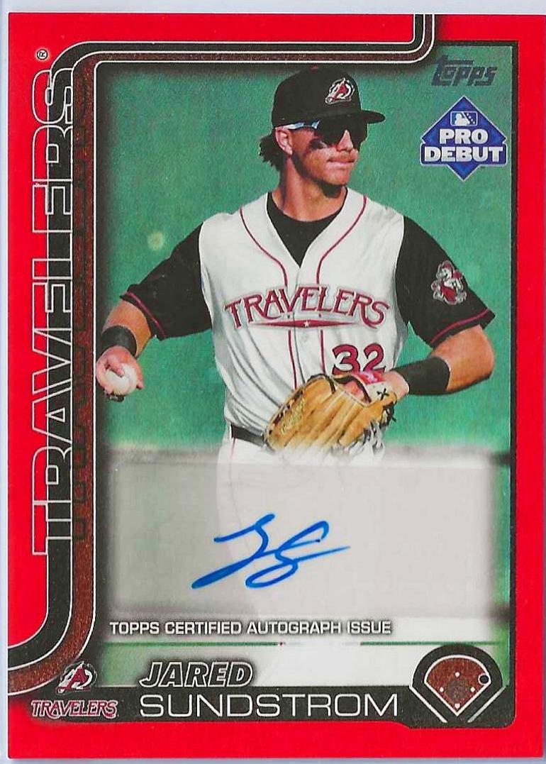 Jared Sundstrom [Red Autograph] #PD-131