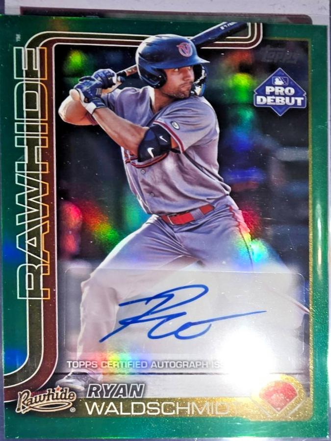 Ryan Waldschmidt [Green Autograph] #PD-168