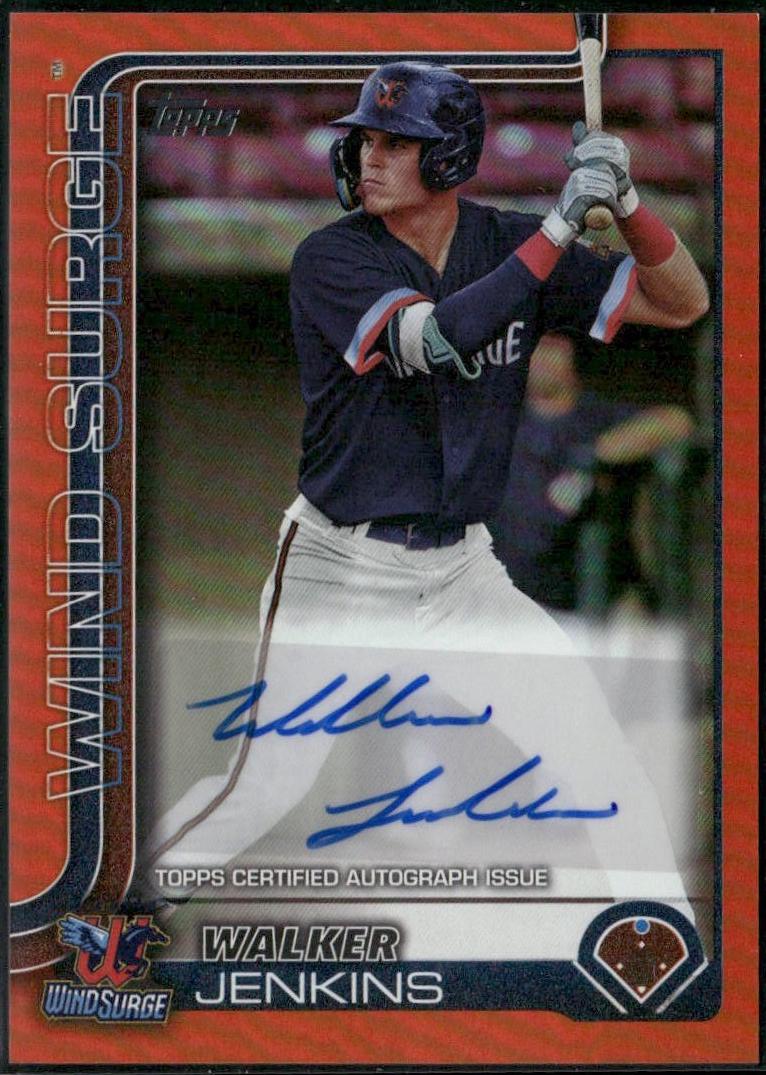 Walker Jenkins [Orange Autograph] #PD-54