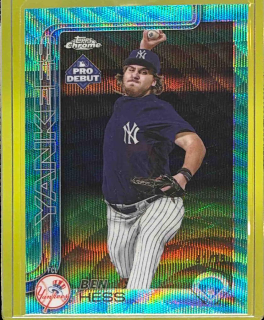Ben Hess [Aqua Wave Refractor] #PDC-186