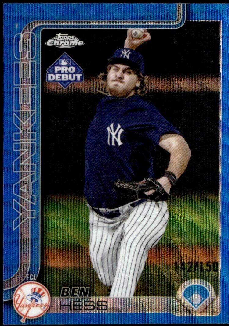 Ben Hess [Blue Wave Refractor] #PDC-186