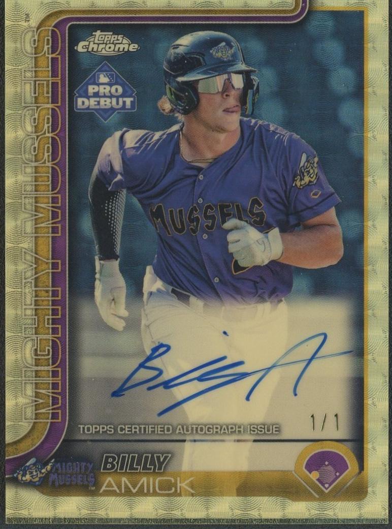 Billy Amick [Superfractor Autograph] #PDC-83