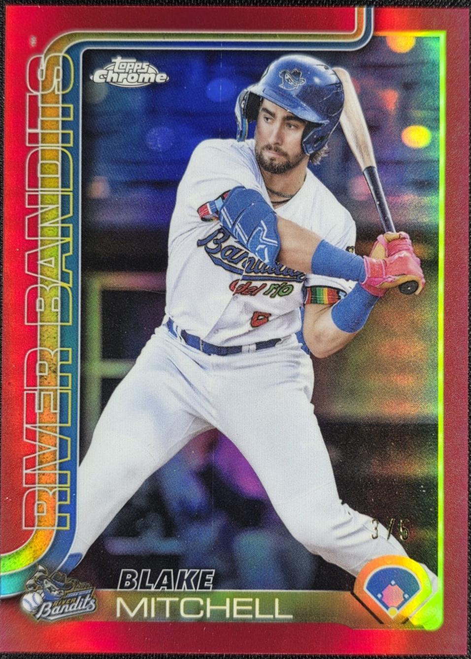 Blake Mitchell [Red Refractor] #PDC-90