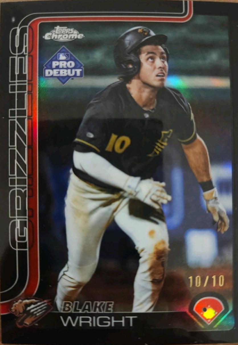 Blake Wright [Black Refractor] #PDC-145