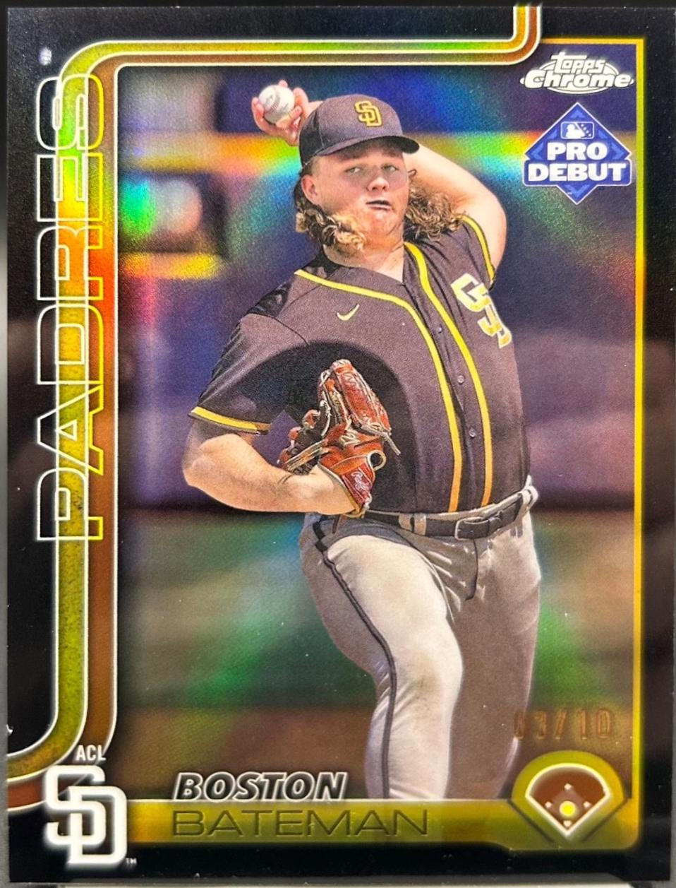 Boston Bateman [Black Refractor] #PDC-42