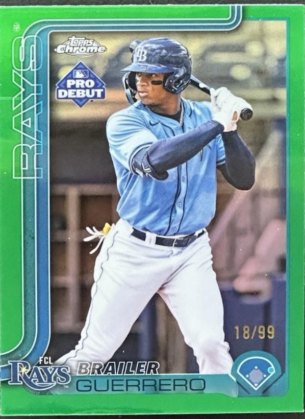 Brailer Guerrero [Green Refractor] #PDC-164