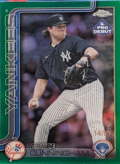 Bryce Cunningham [Green Refractor] #PDC-148