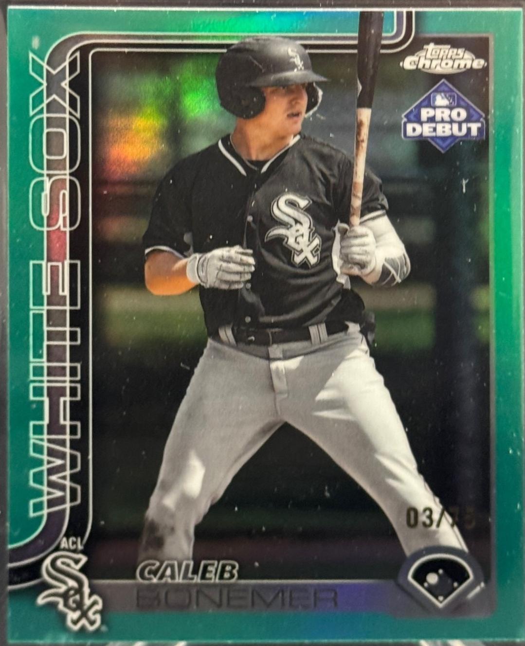Caleb Bonemer [Aqua Refractor] #PDC-15