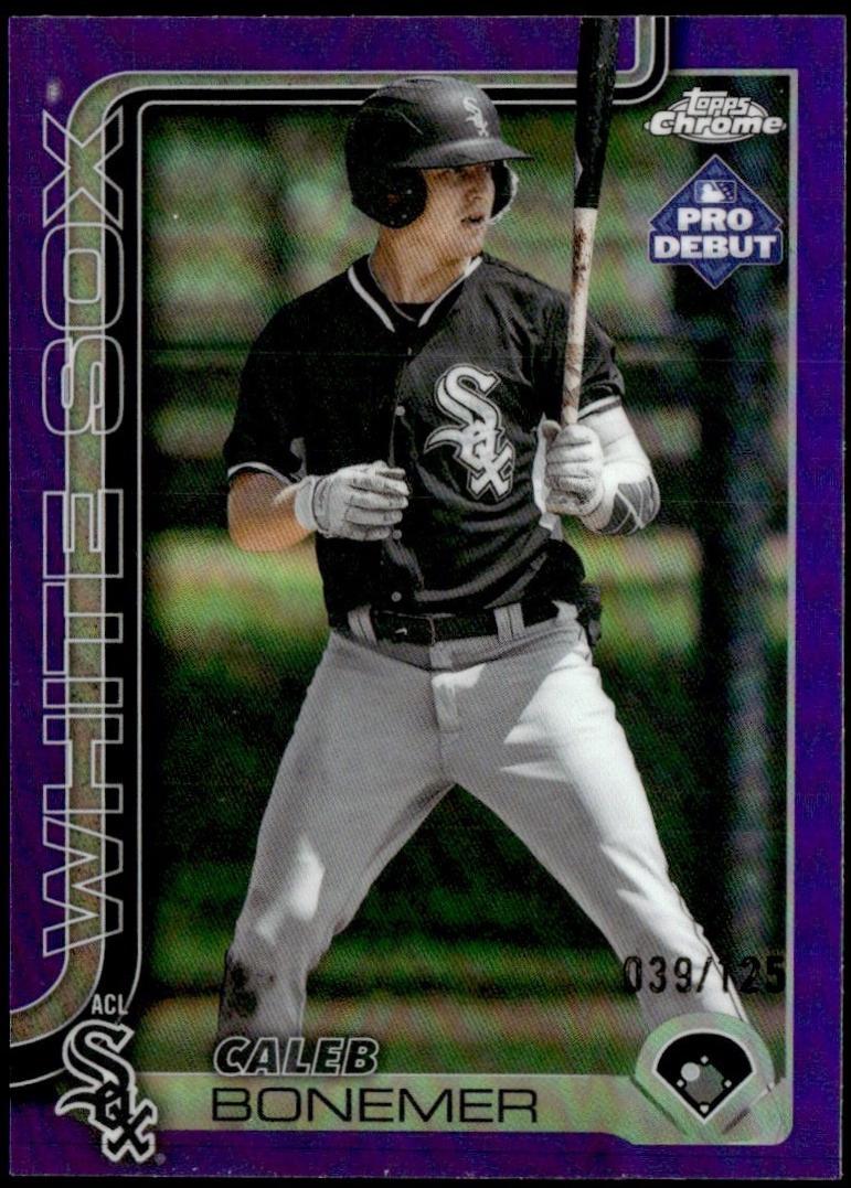 Caleb Bonemer [Purple Refractor] #PDC-15